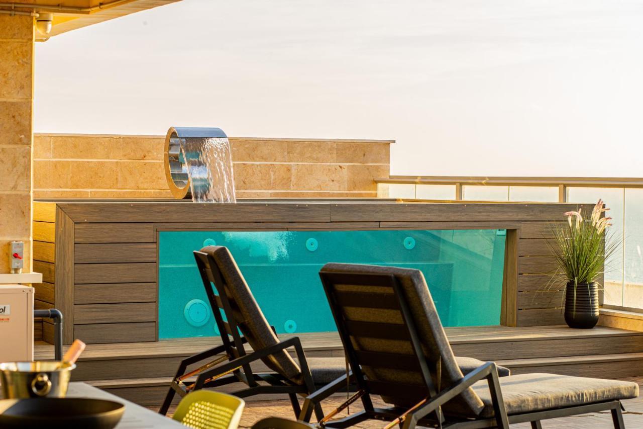 Appartamento Infinity Luxury Penthouse Ashkelon Esterno foto