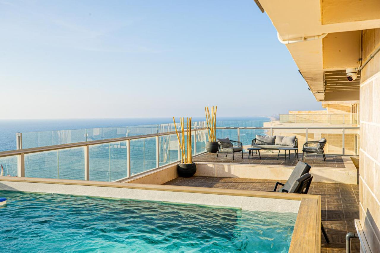 Appartamento Infinity Luxury Penthouse Ashkelon Esterno foto